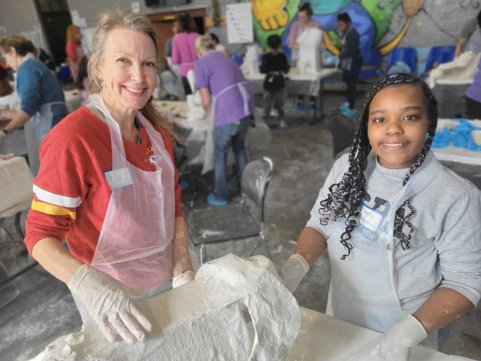 Mentoring at Gordon Parks Elementary